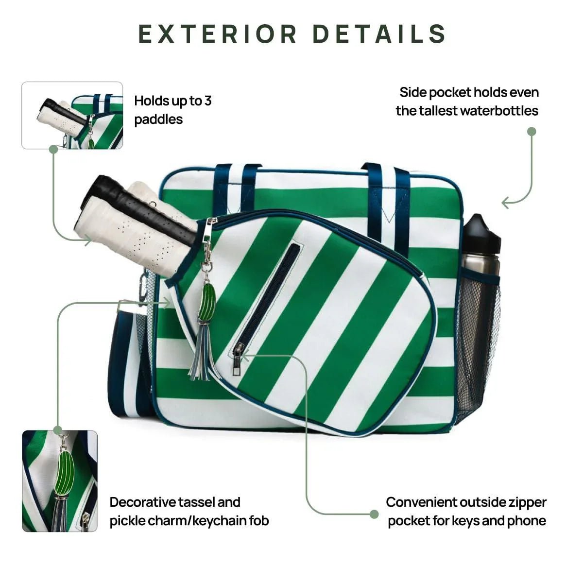 Lola Pickleball Tote Bag - Pickleball Twist!