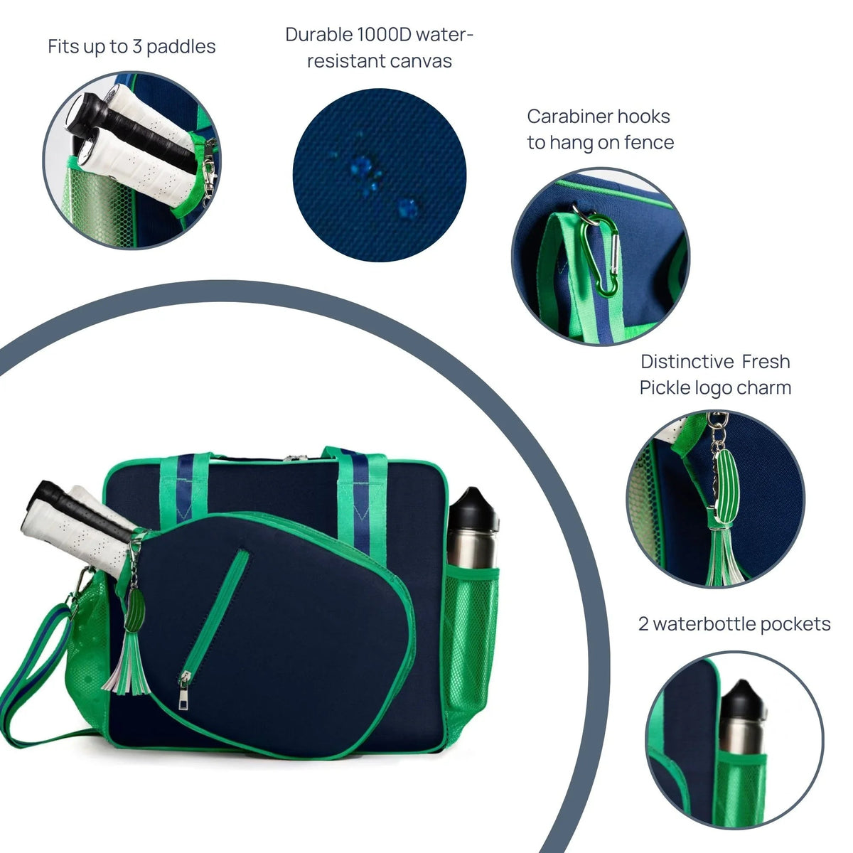 Lola Pickleball Tote Bag - Pickleball Twist!