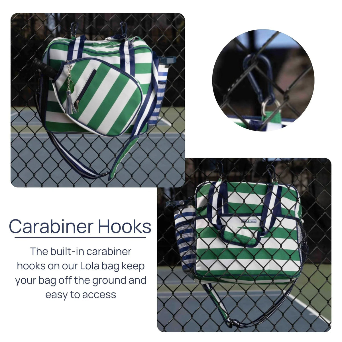 Lola Pickleball Tote Bag - Pickleball Twist!