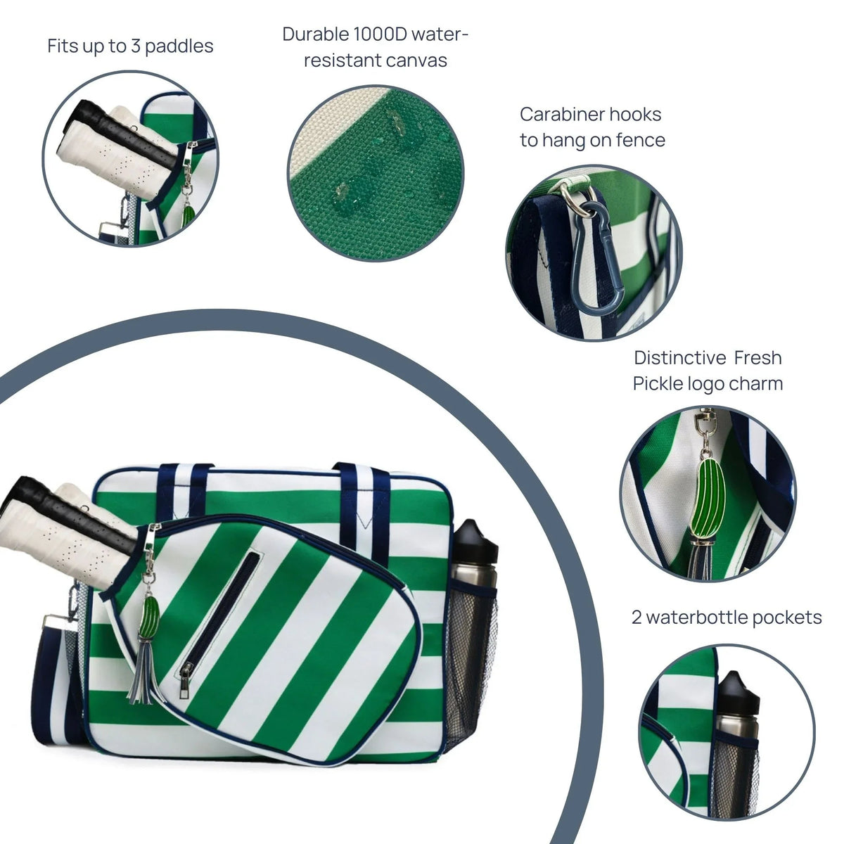 Lola Pickleball Tote Bag - Pickleball Twist!