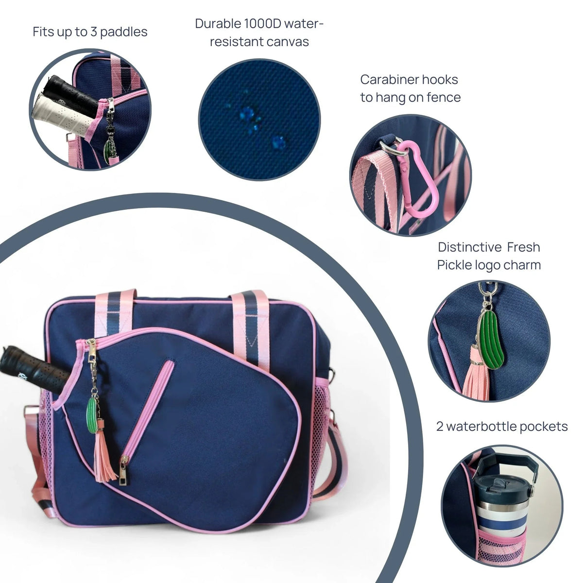 Lola Pickleball Tote Bag - Pickleball Twist!