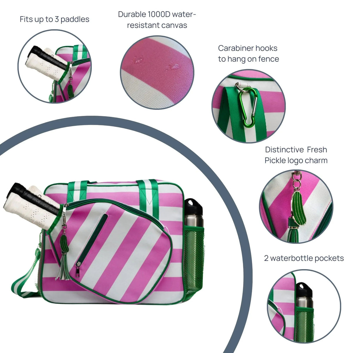 Lola Pickleball Tote Bag - Pickleball Twist!