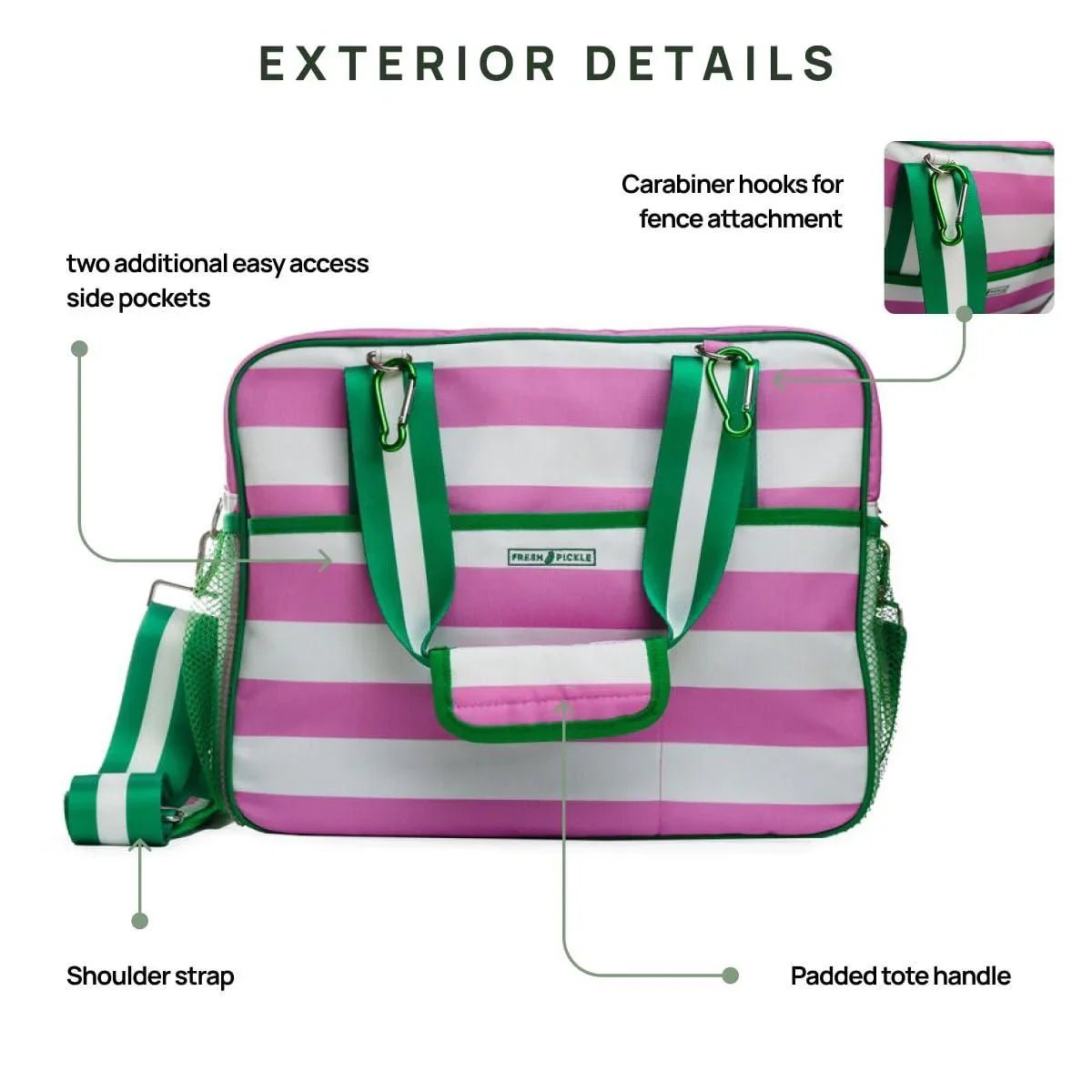 Lola Pickleball Tote Bag - Pickleball Twist!