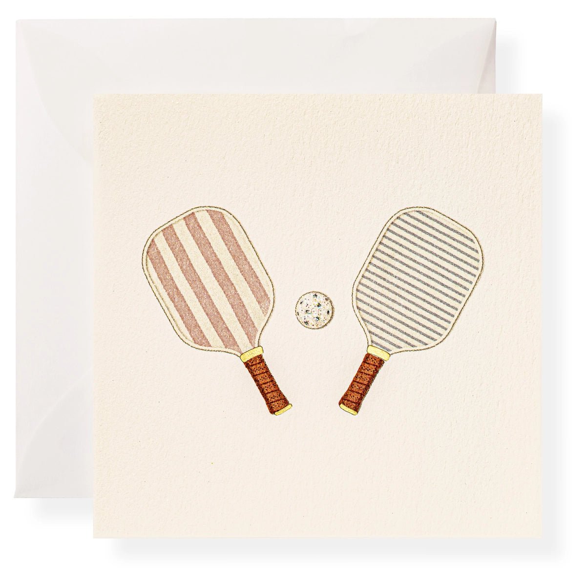 Pickleball Paddles Hand - Finished Gift Enclosure Card - Pickleball Twist!