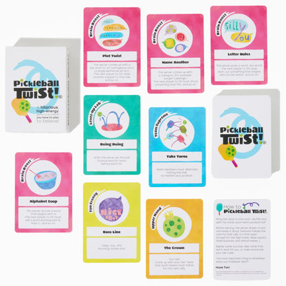 Pickleball Twist© The Pickleball Card Game - Pickleball Twist!