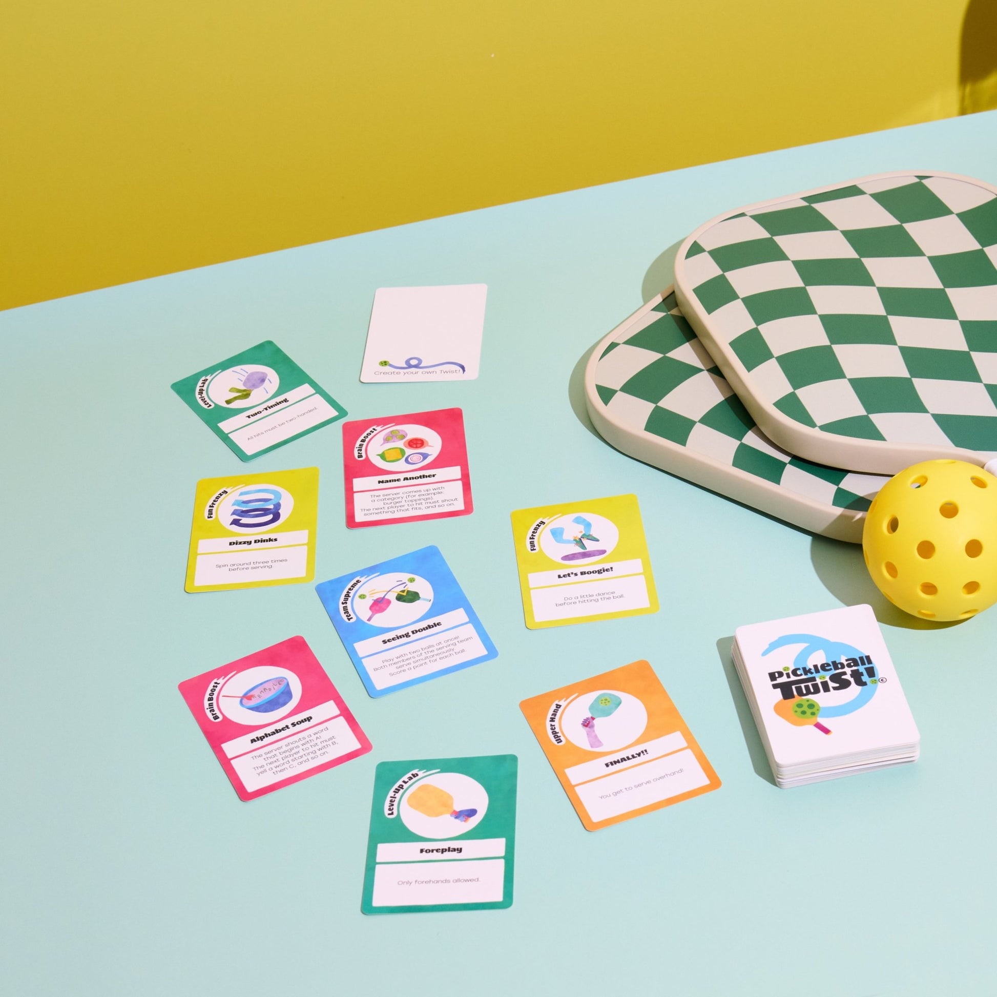 Pickleball Twist© The Pickleball Card Game - Pickleball Twist!
