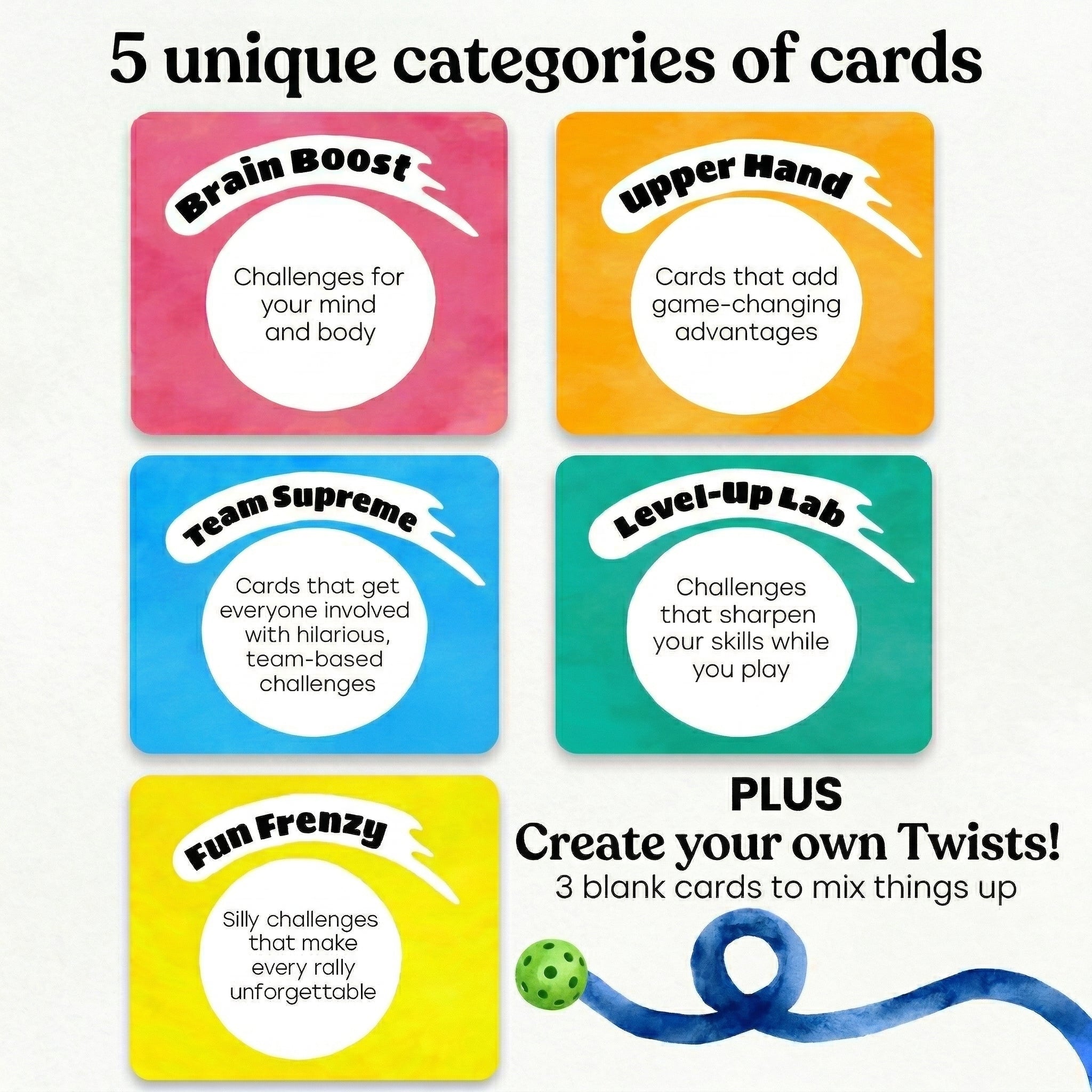 Pickleball Twist© The Pickleball Card Game - Pickleball Twist!