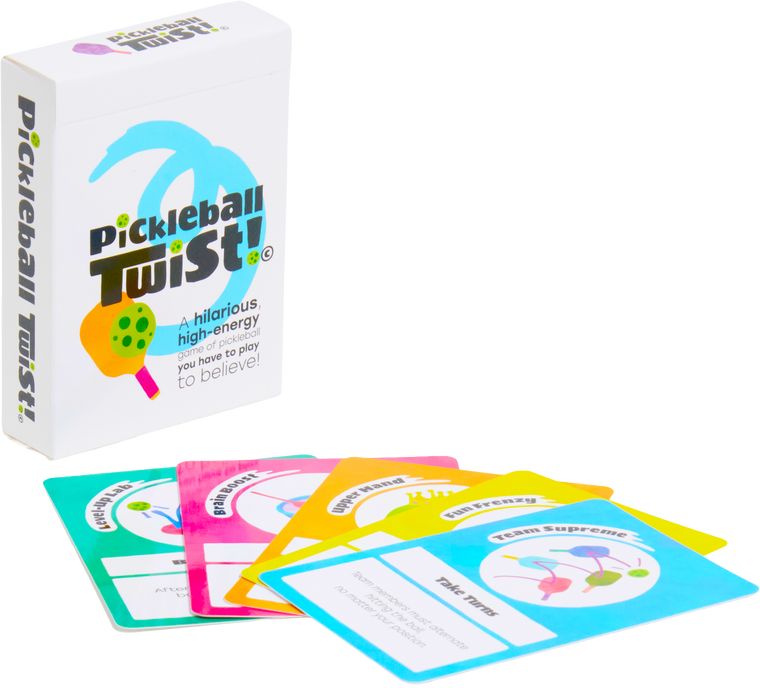 Pickleball Twist deck cards